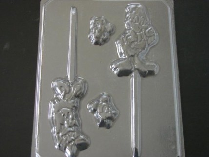 200sp Male and Female Duck Chocolate or Hard Candy Lollipop Mold